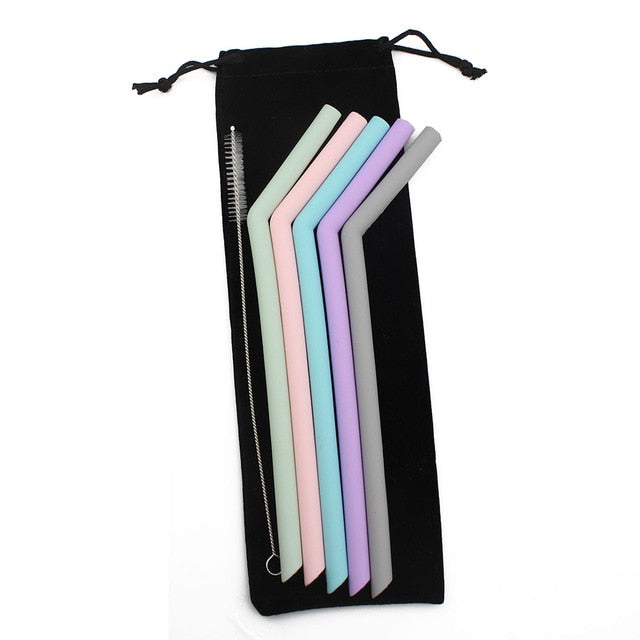 Silicone Straw Set - OK&WELL